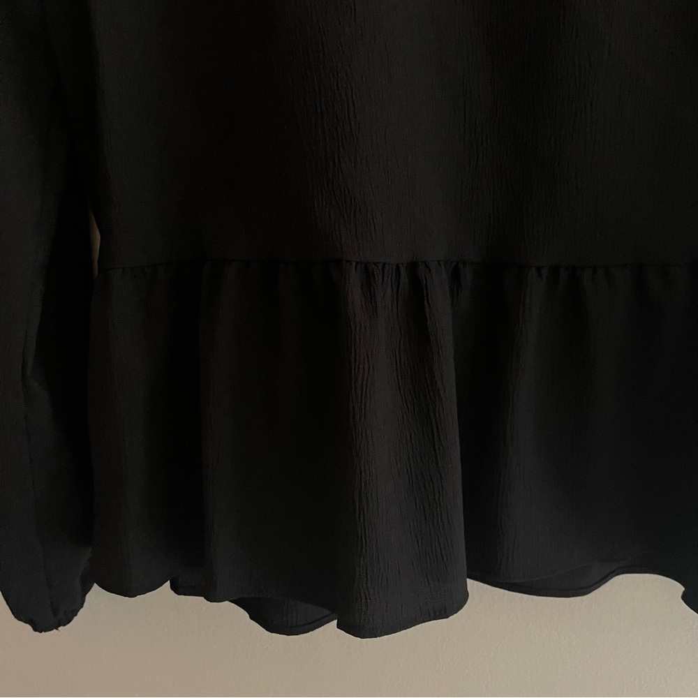 🌈 2 for $30!! 🌈 NWT Nine West Peplum Blouse - Picture 8 of 9